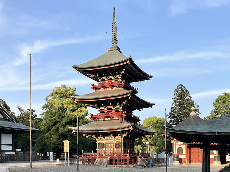 成田山新勝寺 三重塔