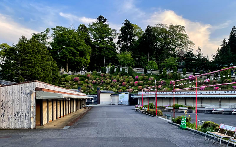 成田山新勝寺 奥山広場の風景