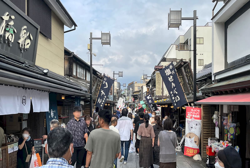 柴又帝釈天参道の風景(2)