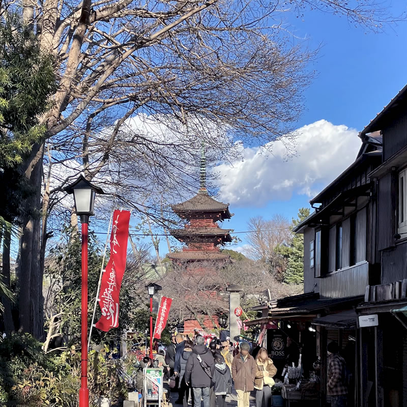 中山法華経寺 五重塔