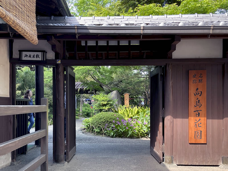 向島百花園 入口