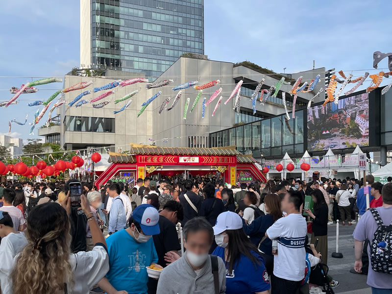 東京スカイツリー ４階入口フロアの風景
