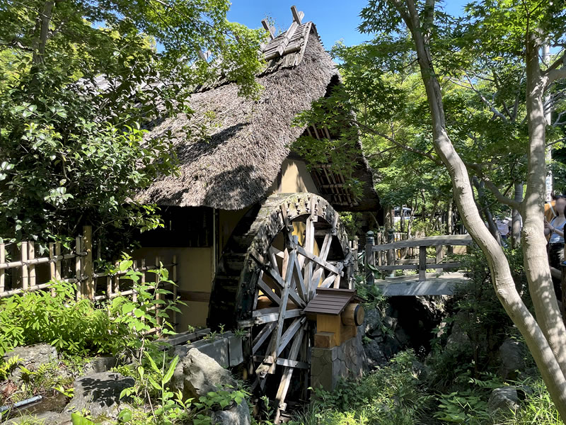 深大寺水車館の外観