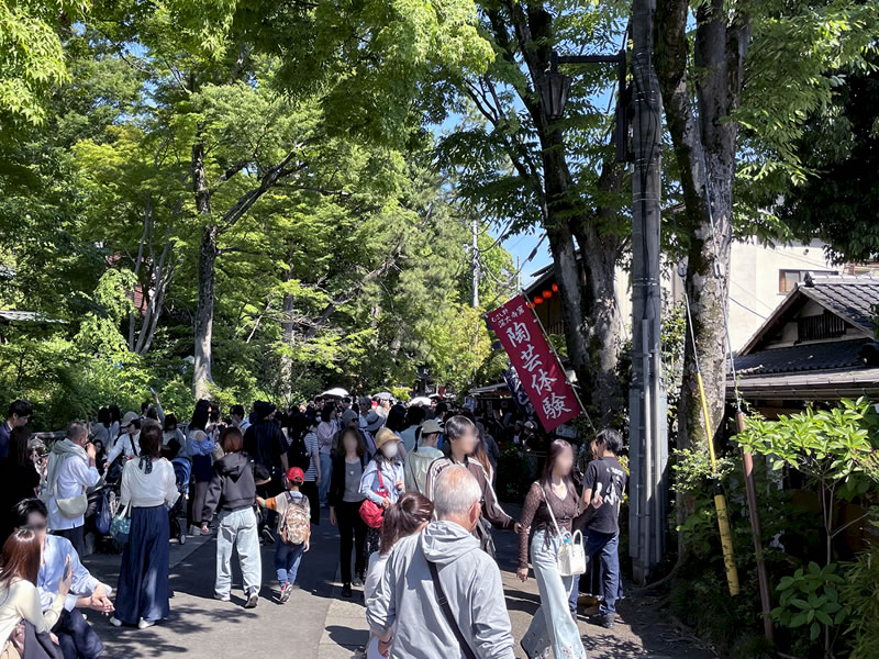 深大寺 参道の風景(3)